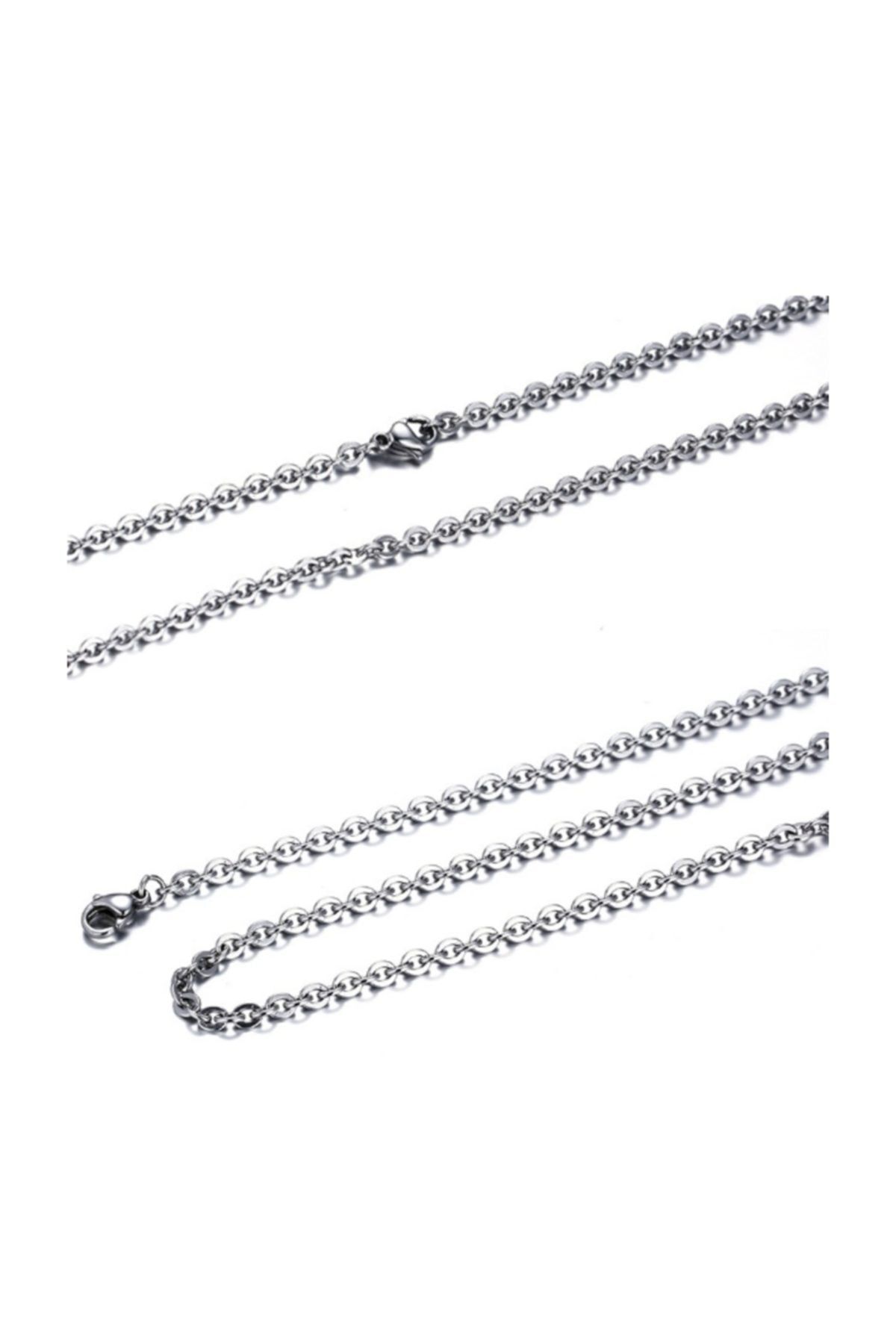 ehy-dg89 زنجیر گردنبند استیل مردانه زنانه dg89 55cm 2.5mm زنانه ایران ریچ کیدز | Chavin