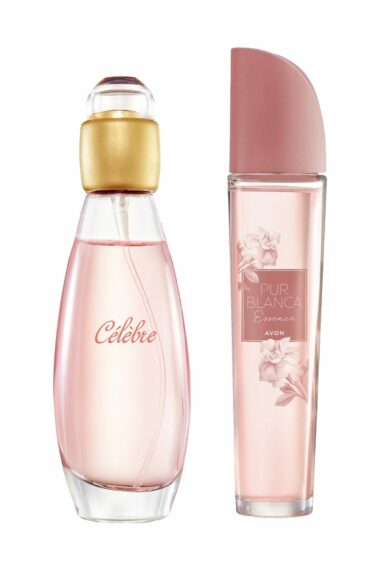 MPACK1453 پکیج عطر زنانه Celebre and Pur Blanca Essence زنانه ایران ریچ کیدز | Avon