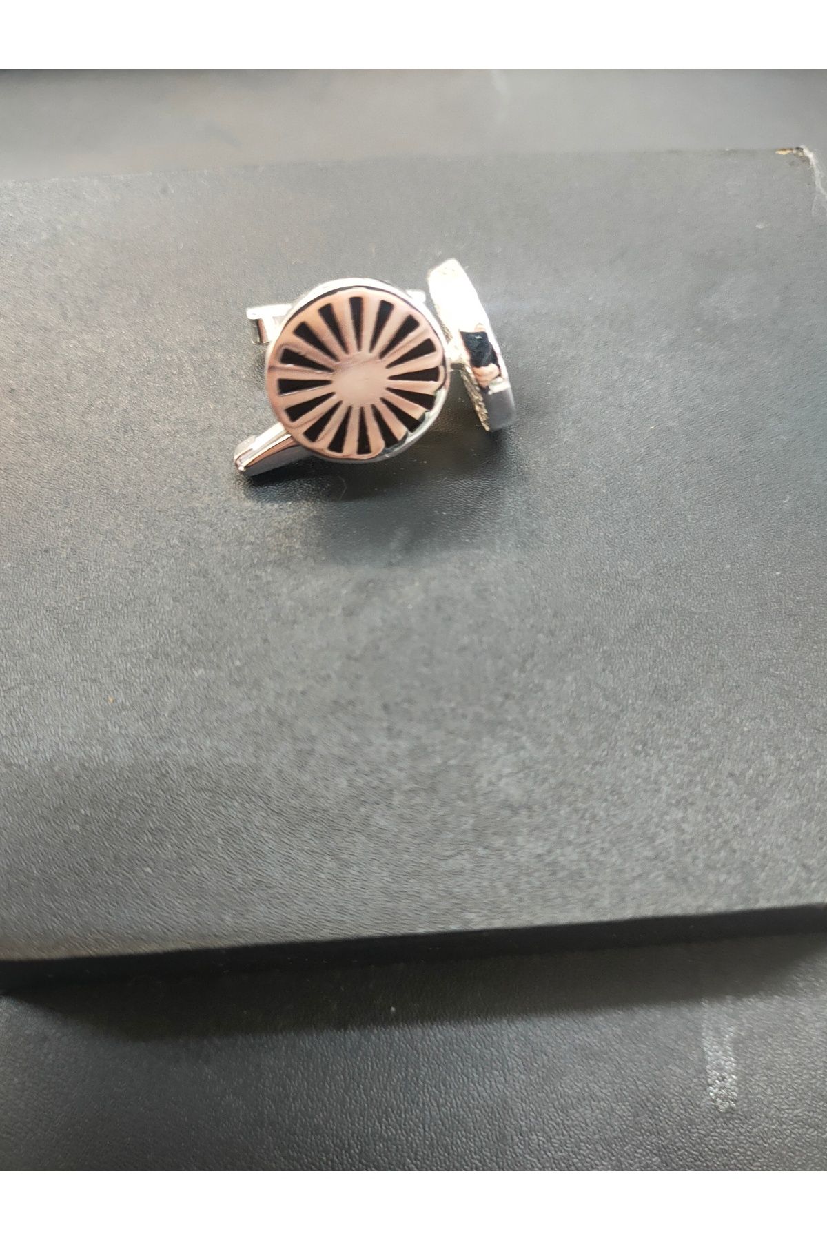 kol düğmesi spiral gümüş سرآستین نقره با نقش و نگار مینا دوزی نقره عیار 925 مردانه ایران ریچ کیدز | sarıyer silver